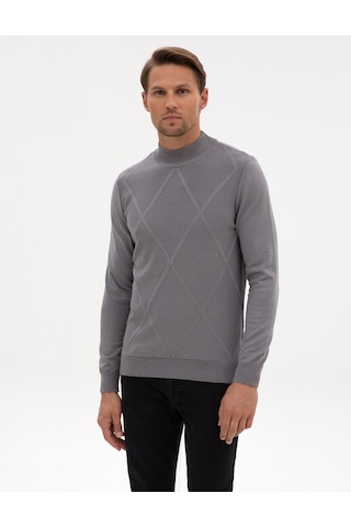 Pierre Cardin Erkek Gri Kazak /triko 50317520-vr024 Gri