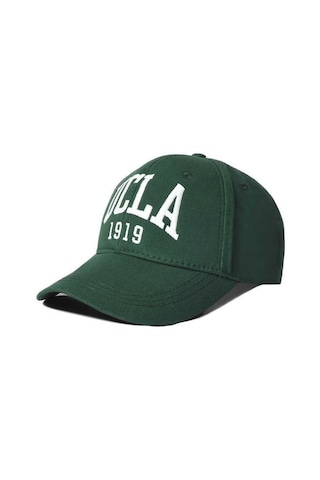Ucla Ballard Yeşil Baseball Cap Nakışlı - Unisex Şapka Yeşil