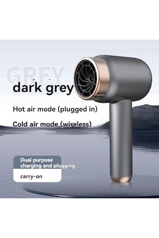 Lixiaqu01 Ev Kullanımı İçin Kablosuz Şarj Saç Kurutma Makinesi,