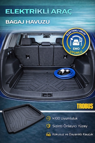 Trobus Ssangyong Torres Evx 2024 Ve Sonrası Elektrikli Suv Bagaj Havuzu