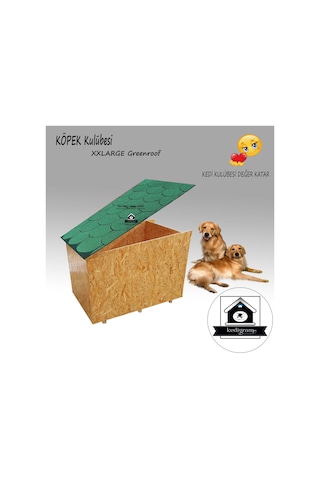 Köpek Kulübesi Greenroof Xxl Su Geçirmez