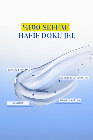 Aydınlatıcı Nemlendirici Primer Şeffaf Yüz Güneş Kremi Spf 50