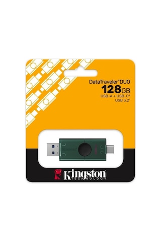 Kingston 128gb Typec Usb 3.2 Gen1 Datatraveler Duog2 Flash Bellek Dtdeg2/128g