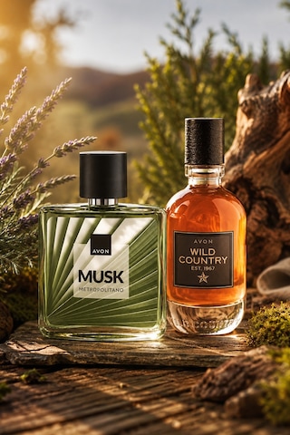 Avon Wild Country + Musk Metropolitano Erkek Parfüm Seti