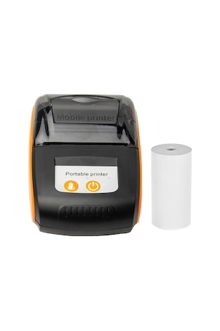 Trendooze Yazıcısı Termal Taşınabilir Os7262 Mm Mini Makbuz Hallow Baskı 58 Dl