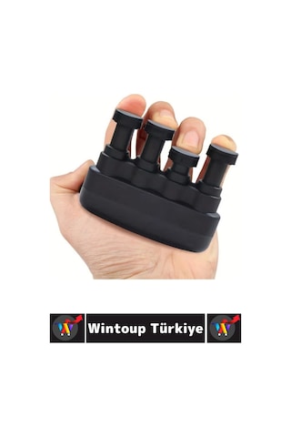 Kompakt Rehabilitasyon Müzisyen Gitar Bas Piyano Parmak El Bilek Güçlendirici Yaylı Egzersiz Aleti Çok Renkli