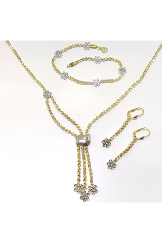 Taşsız Kalemli Set Takım 14 Ayar Altın