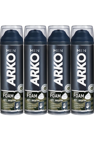 Arko Irritation Tıraş Köpüğü 4 x 200 ML