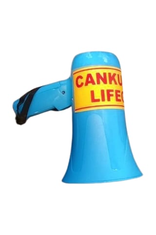 Cankurtaran El Megafonu 50 Watt Açık Mavi