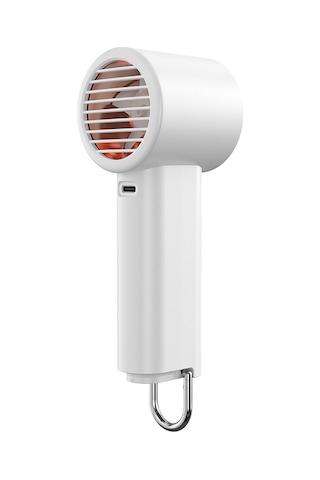 Wiwu Wi-fs016 Dijital Led Göstergeli Soğutucu El Fanı Beyaz