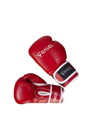 Delta_Store Ravel Fighter Deluxe Pu Dura-Strong 14 Oz Kırmızı Boks Eldiveni