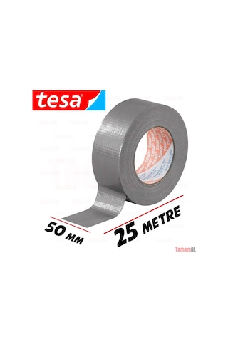 Tesa Power Duct Tape 25 50 Mm X 50 Metre Tamir Bandı
