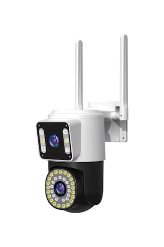 4mp Yoosee Çift Lens Ip Kamera - Wıfı Açık Otomatik İzleme, Su Geçirmez Kablosuz Güvenlik Ev Kameras