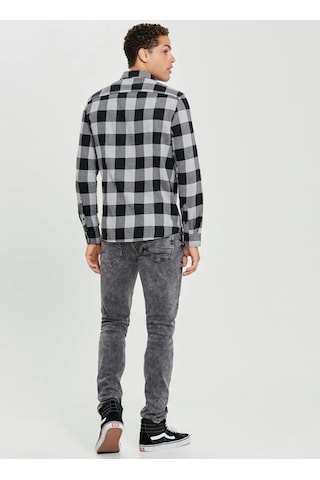 Only & Sons Onsgudmund Erkek Kareli Gömlek 001