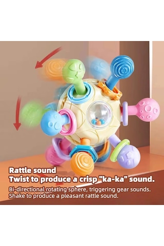 Conventions1 Bebek Manhattan Kavrama Topu - Erken Eğitim Ve Diş Kahverengi