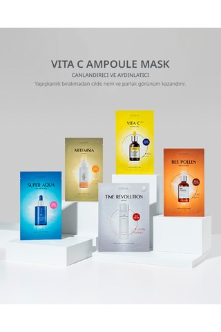 Missha Leke Karşıtı C Vitamini İçerikli Aydınlatıcı Maske Vita C Plus Ampoule Mask