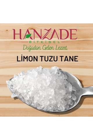 Hanzade Bitkisel Limon Tuzu Tane Parça 1 KG