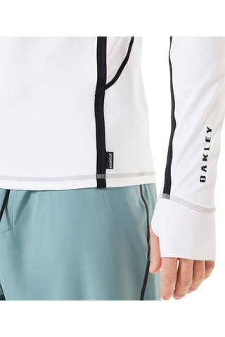Oakley Performance Ls Rashguard Wht Beyaz
