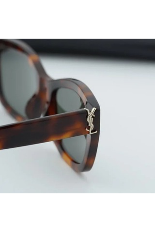 Sl M153 003 55 Yves Saint Laurent Güneş Gözlüğü Siyah