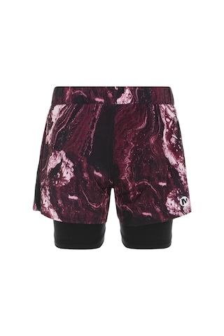 Merrell Merrell Kadın Koşu Şortu Reach P Beyaz/siyah/gri 27055 Bordo