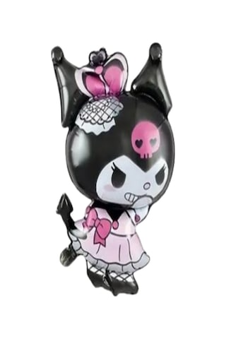 Folyo Balon Kuromi Temalı 50x78cm Doğum Günü Balonu Çok Renkli