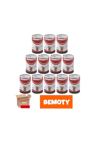 Bemoty Sığır Etli Yetişkin Köpek Konservesi 12 x 400 G Bemoty Sığır Etli Yetişkin Köpek Konservesi 12 x 400 G