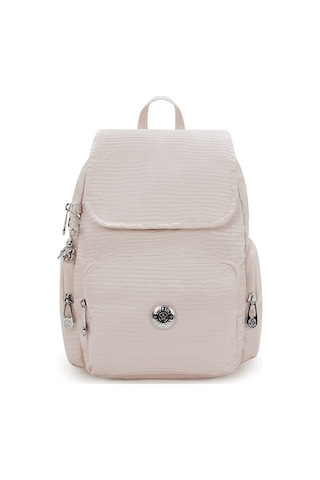 Kipling Kıplıng City Zip S Küçük Boy Sırt Çantası Pembe Pınk Pearl Jacquard Pembe