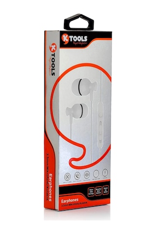 Ktools Spring Mikrofonlu Kulak İçi Kulaklık