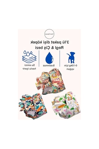 Köpek Regl Ve Çiş Bezleri - 3'lü Avantajlı Paket