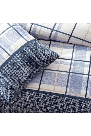 Taç Ares Flanel Tek Kişilik Nevresim Takımı Mavi 000001000049792002 Mavi