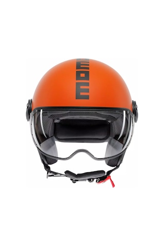 Momo Kask/ Fgtr Classıc Mat Orange/black Çok Renkli