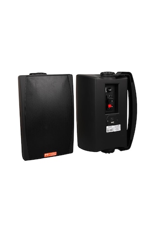 Magicvoice Mv-03 16 Cm 60 Watt Komütatörlü Hat Trafolu Siyah Sütun Hoparlör 2'li Okul Cami Konferans Salonu Hoparlörü