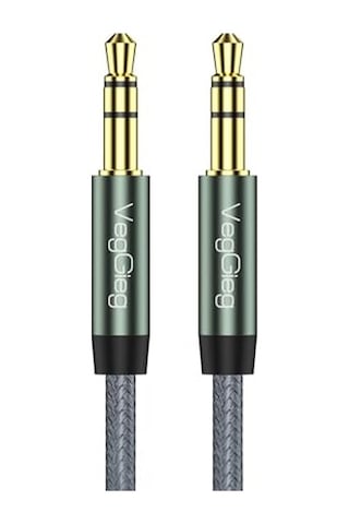 3.5mm Jack Trs Hi-fi Örgülü Aux Ses Kablosu 3 Metre