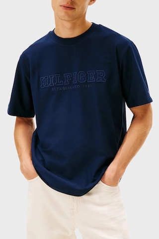 Tommy Hilfiger Erkek T Shirt Mw0mw41766 C1g Lacivert Lacivert
