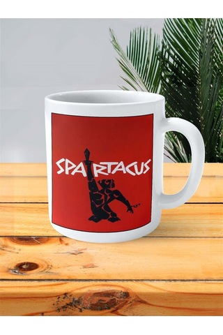 Spartacus Spartaküs Baskılı Kupa Bardak Kişiye Özel Desen 3 Çok Renkli
