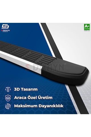S-dizayn Kia Ev3 S-line Aluminyum Yan Basamak 183 Cm 2025 Üzeri A+ Kalite