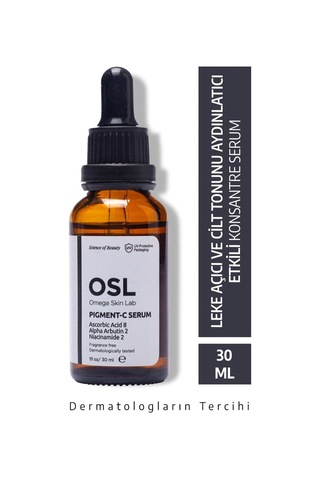 OSL Omega Skin Lab Leke Açıcı Ve Aydınlatıcı Pigment C Serum 30 ML