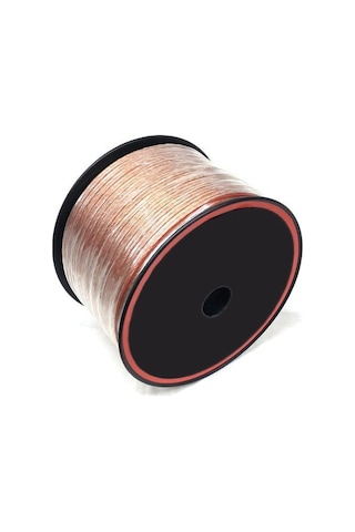 Winkel 5Metre 2X1 50Mm Hoparlör Ses Sistemi Kablosu Şeffaf