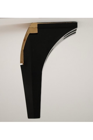 Ahsen Venedik Siyah Gold Dekoratif 15 Cm Mobilya Ayağı