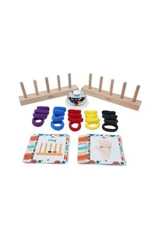 Zet Zeka Ring Ahşap Zeka Ve Akıl Oyunu 3+ Yaş 2 Oyuncu