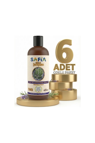 Safia Zayıf Ve Kırılgan Saçlar İçin Şampuan 6x400 Ml