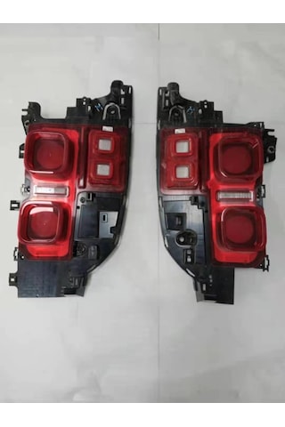 Defender 2020+için Uyumlu Kırmızı Stop Seti 90-110