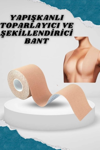 Htc Tedarik Toparlayıcı Göğüs Bandı Şekillendirici Ten Rengine Uygun Esnek Hassas Ciltlere Uygun Çok Renkli