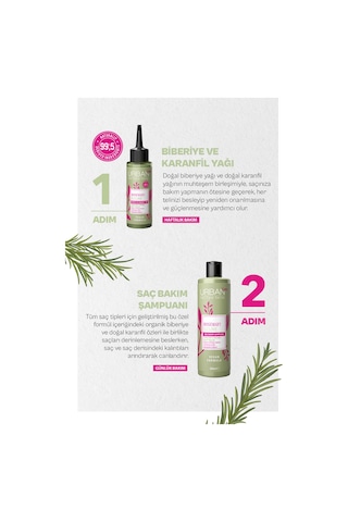 Rosemary & Clove Biberiye Ve Karanfil Suyu % 99.5 Doğal Ve Saf 150 Ml