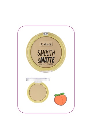 Callista Smooth & Matte Compact Powder Mat Görünümlü Pudra 10 Natural Beige