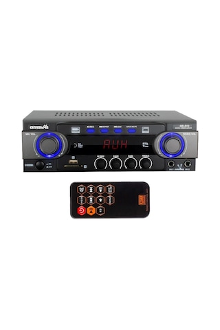 Osawa HD-510 100W USB-SD 2 Mikrofon Giriş St. Mixer Anfi