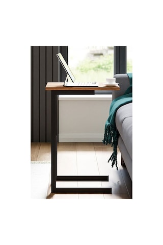 Ceramical C Sehpa - Atlantik Çam / Siyah - 67x46x36 Cm Atlantik Çam