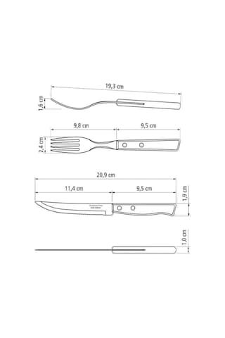 Tramontina 22299-009 12 Parça Barbekü Seti Diğer