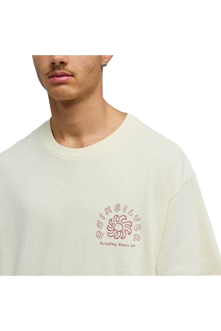 Quıksılver Quiksilver Curve Palm Erkek Beyaz Tişört 6481