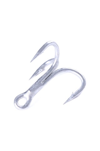 Hengjia Fh061 10pcs Üç Çeneli Tiz Kan Oluk Kancaları, Spesifikasyon: 2, Boyut:2